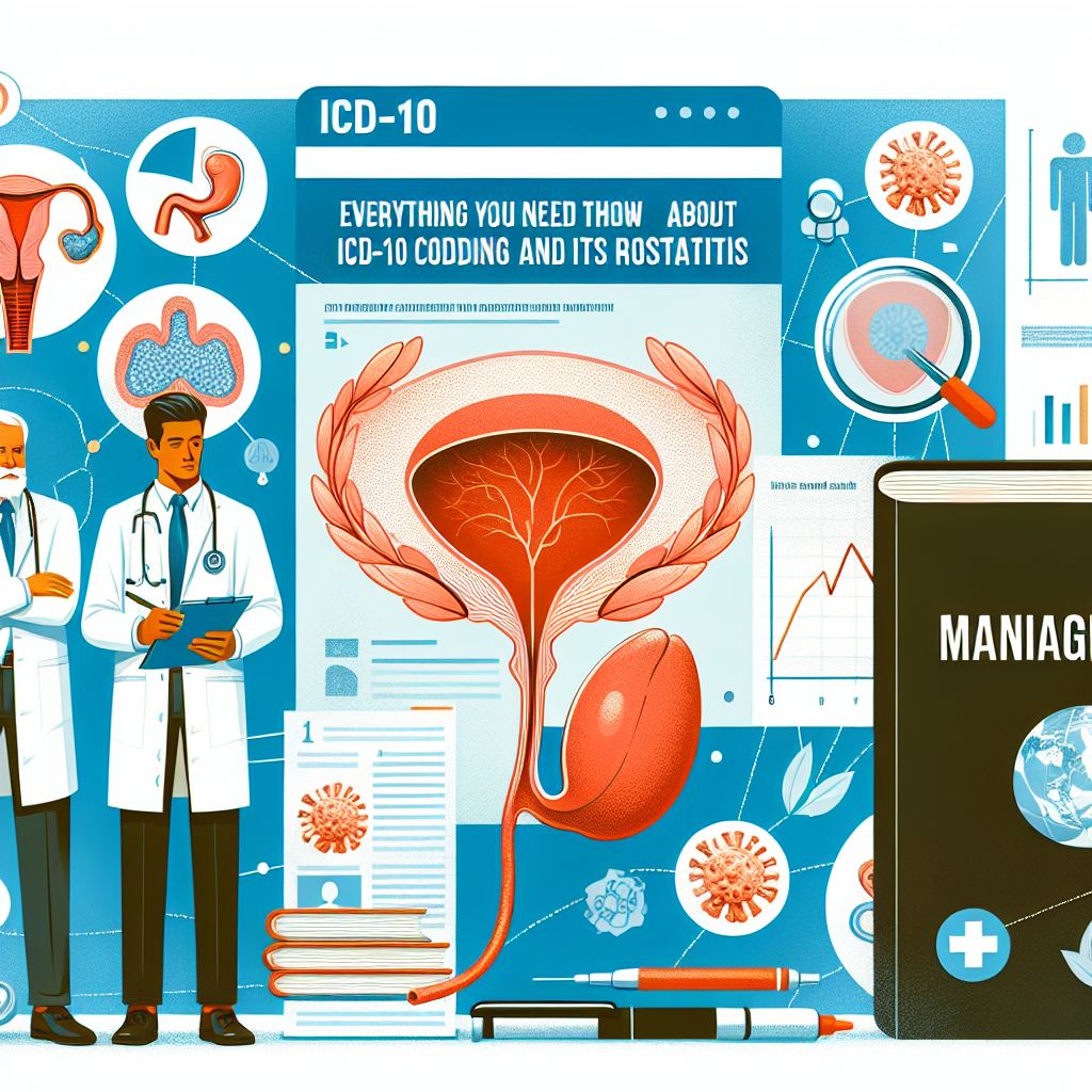 Imagine despre codificarea ICD-10 pentru prostatită și gestionarea acesteia