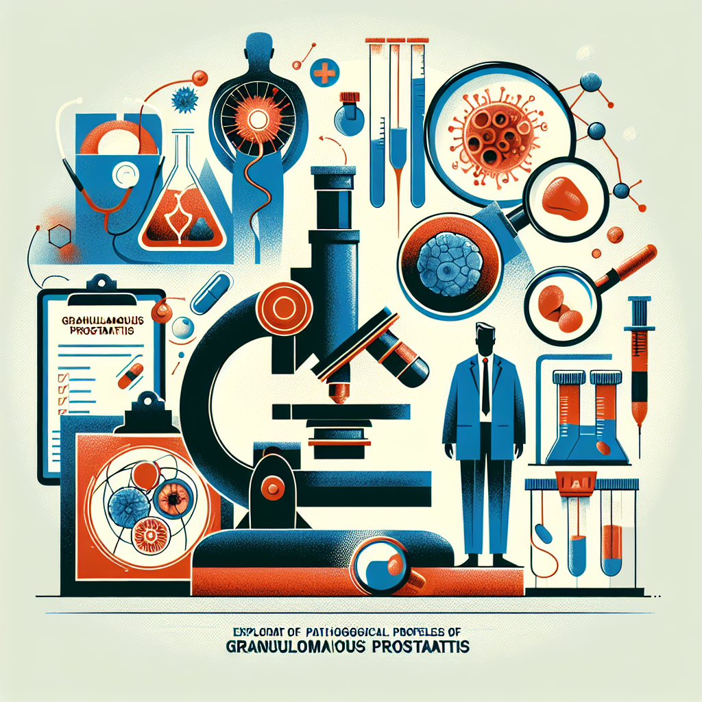 Imagine reprezentând prostatita granulomatoasă și abordările de diagnostic și tratament.
