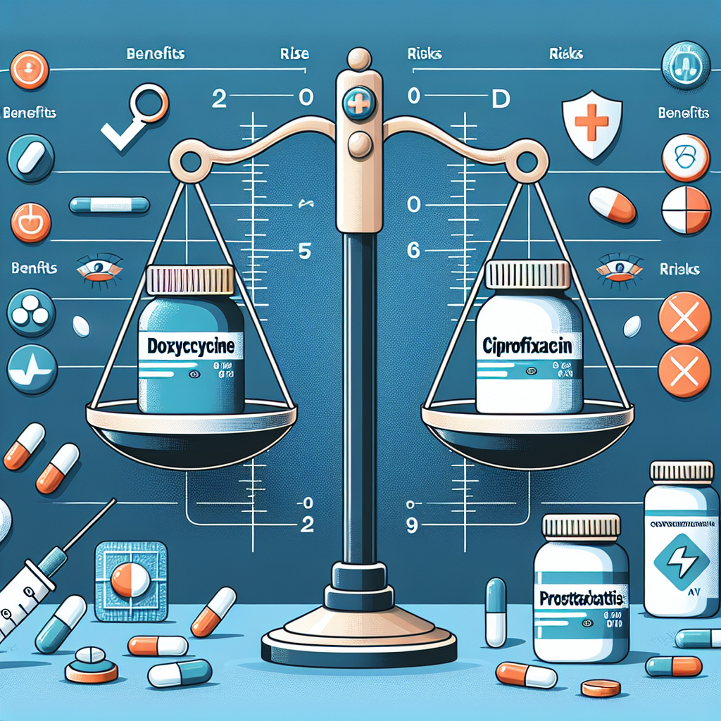 Comparație între Doxiciclină și Ciprofloxacin pentru Tratamentul Prostatitei: Beneficii și Riscuri